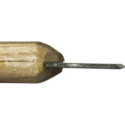 Стамеска 160 мм. нержавеющая, деревянная ручка